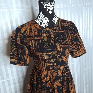 Vintage Hilo Hattie Hawaiian Dress